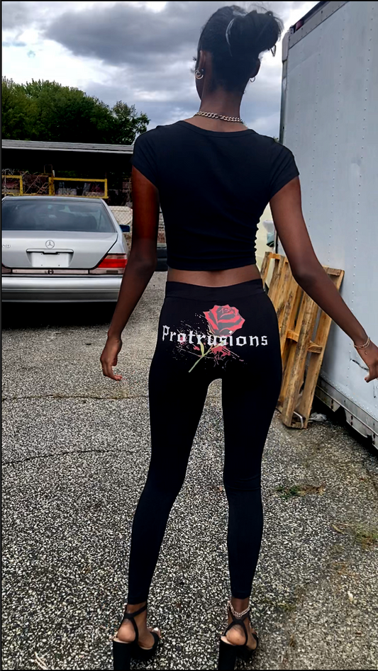 diarmoni Protrusions crop top legging set